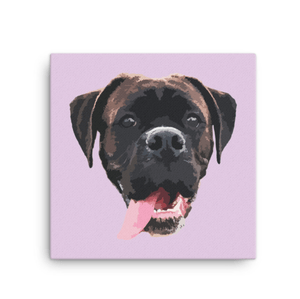 Custom Pet Portrait Canvas | Pets to Prints.