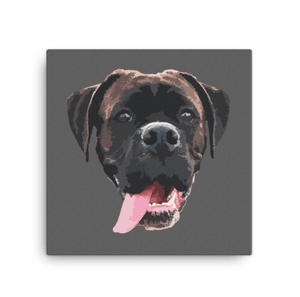 Custom Pet Portrait Canvas | Pets to Prints.