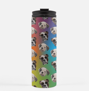 Custom Pet Thermal Tumbler - 16oz - Pets to Prints