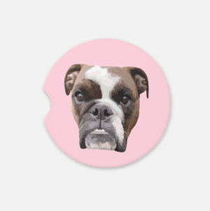 Custom Pet Car Coaster (2 pack) - Pets to Prints