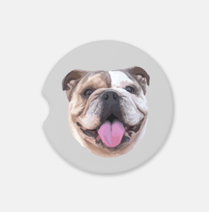 Custom Pet Car Coaster (2 pack) - Pets to Prints