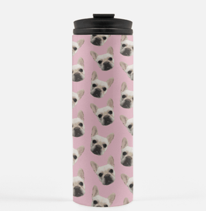 Custom Pet Thermal Tumbler - 16oz - Pets to Prints