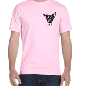 Custom Pet Portrait T-Shirt - Pets to Prints