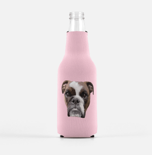 Custom Pet Bottle Koozie 2 Pack - Single Image - Pets to Prints
