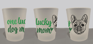 Custom Pet Portrait Frosted Shot Glass - Pets to Prints